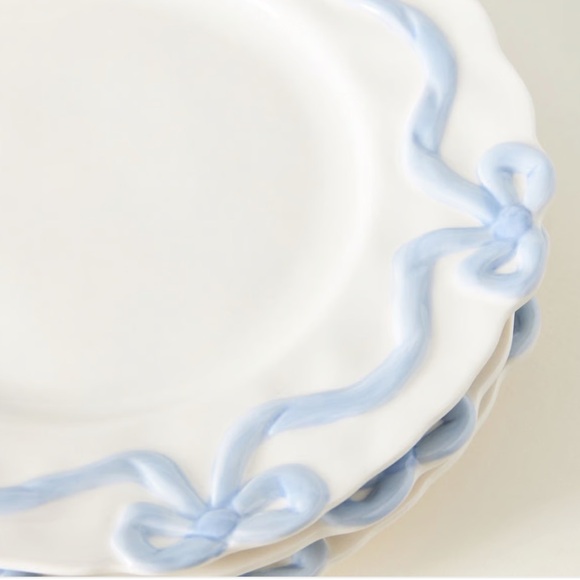 Anthropologie Benedita Bow Side Plates - Thumbnail 4